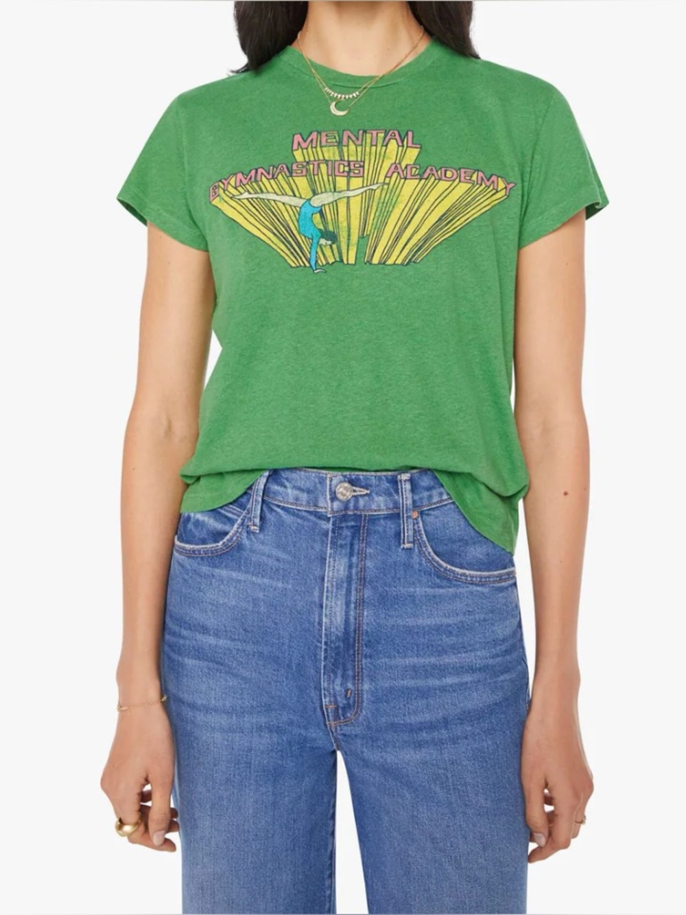 MOTHER Green Mental Gymnastics Academy' Graphic Tee